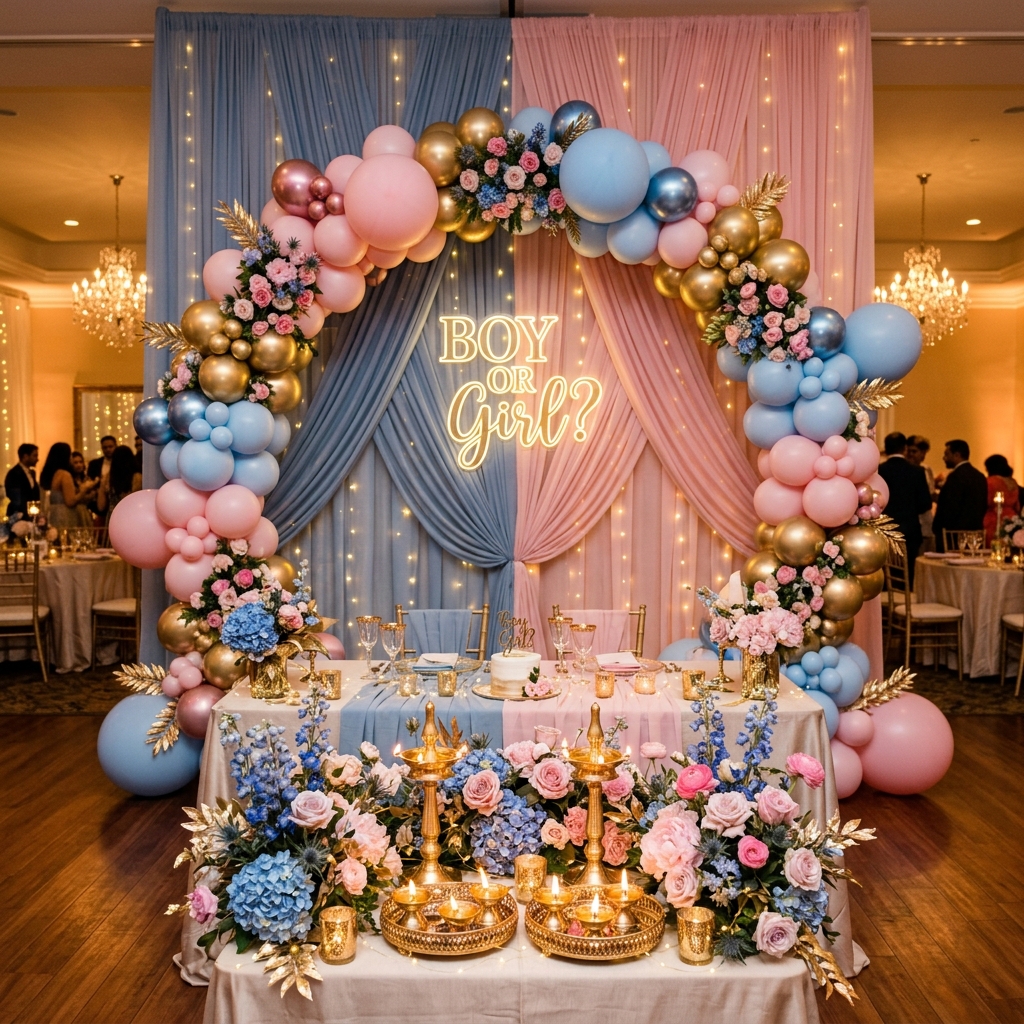 Gender Reveal Decoration